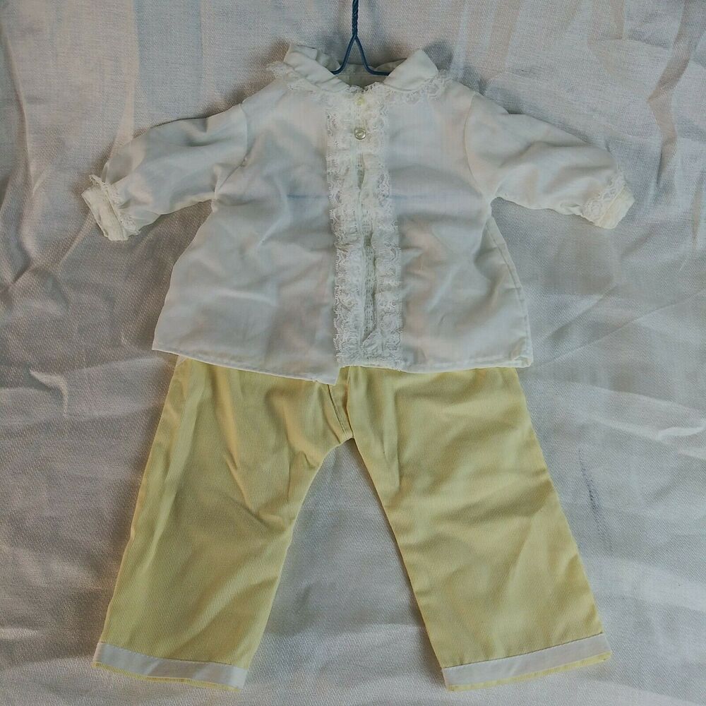 Handmade 18" to 20" Baby Doll Outfit - Pants and Shirt